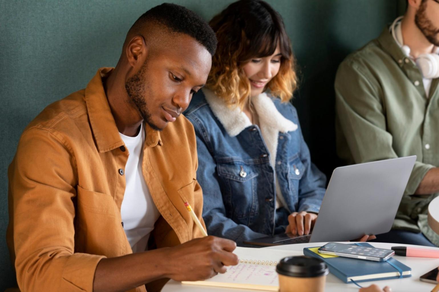 Digital payment terminal showing transaction processing